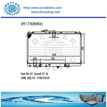 RADIATEUR AUTO POUR HONDA 94-97 ACCORD 97CL PA/1/AT